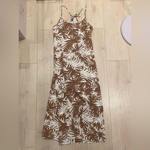 Oak + Fort Tropical Midi Summer Dress